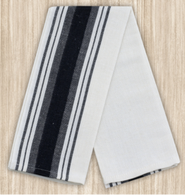 Busatti Italy Busatti Due Fragole - Kitchen towel  (Color - Black ) 60% Linen 40% Cotton