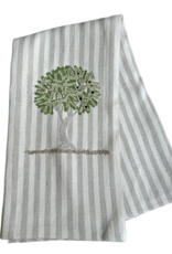 Busatti Italy Olive Tree - Pomelo Kitchen Towel - 60% Linen 40% Cotton