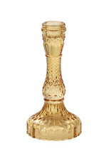 Gillian Candlestick 3.25" x 6.75" (Amber)