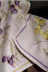 Italian Linen - Aida Morellino Naturale Kitchen Towel 20" x 28"