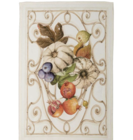 Italian Linen - Cenerentola Bianco Kitchen Towel 20"x28" White