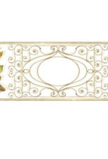 Italian Linen - Cenerentola Table Runner 18"x67" Cream