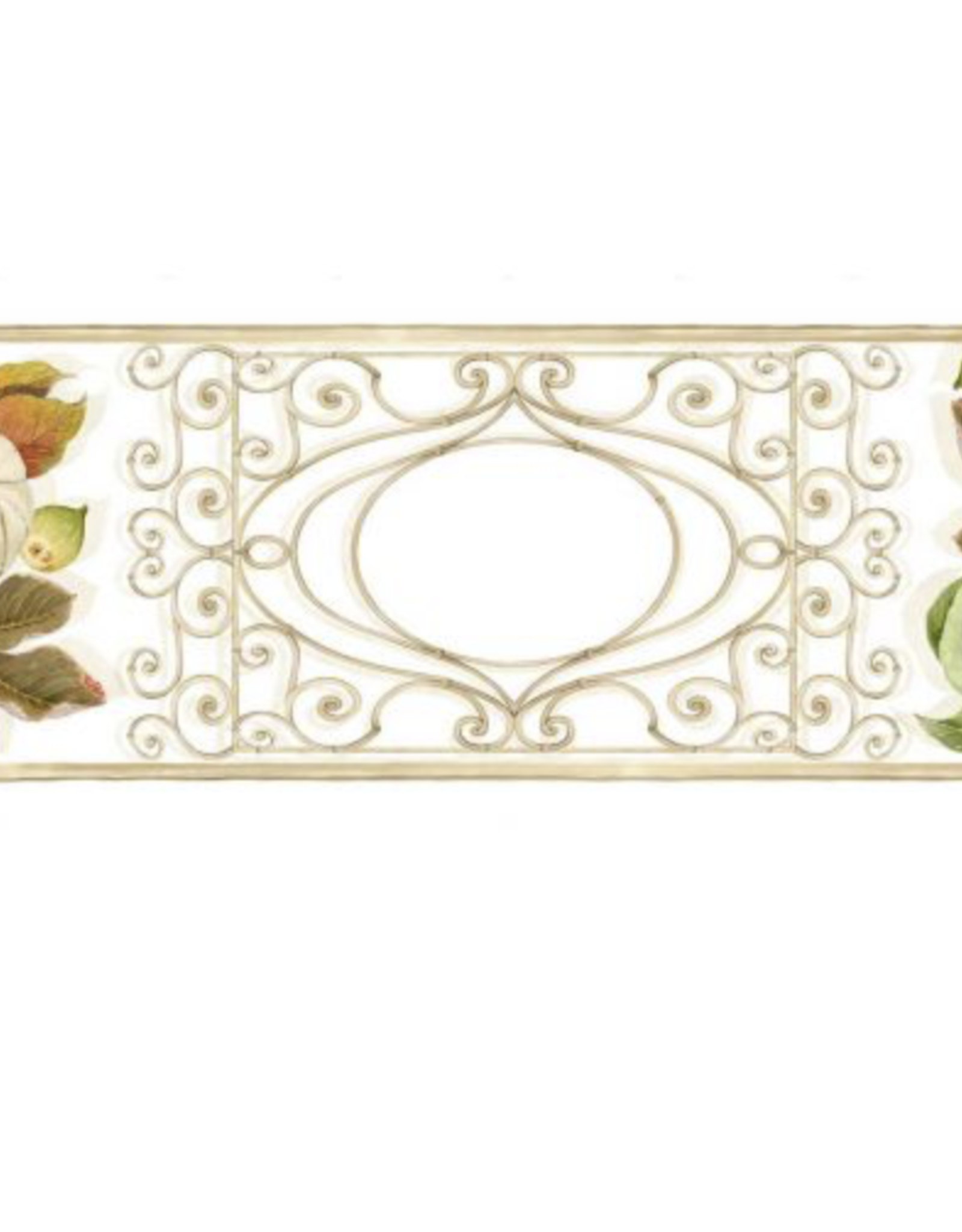 Italian Linen - Cenerentola Table Runner 18"x67" Cream