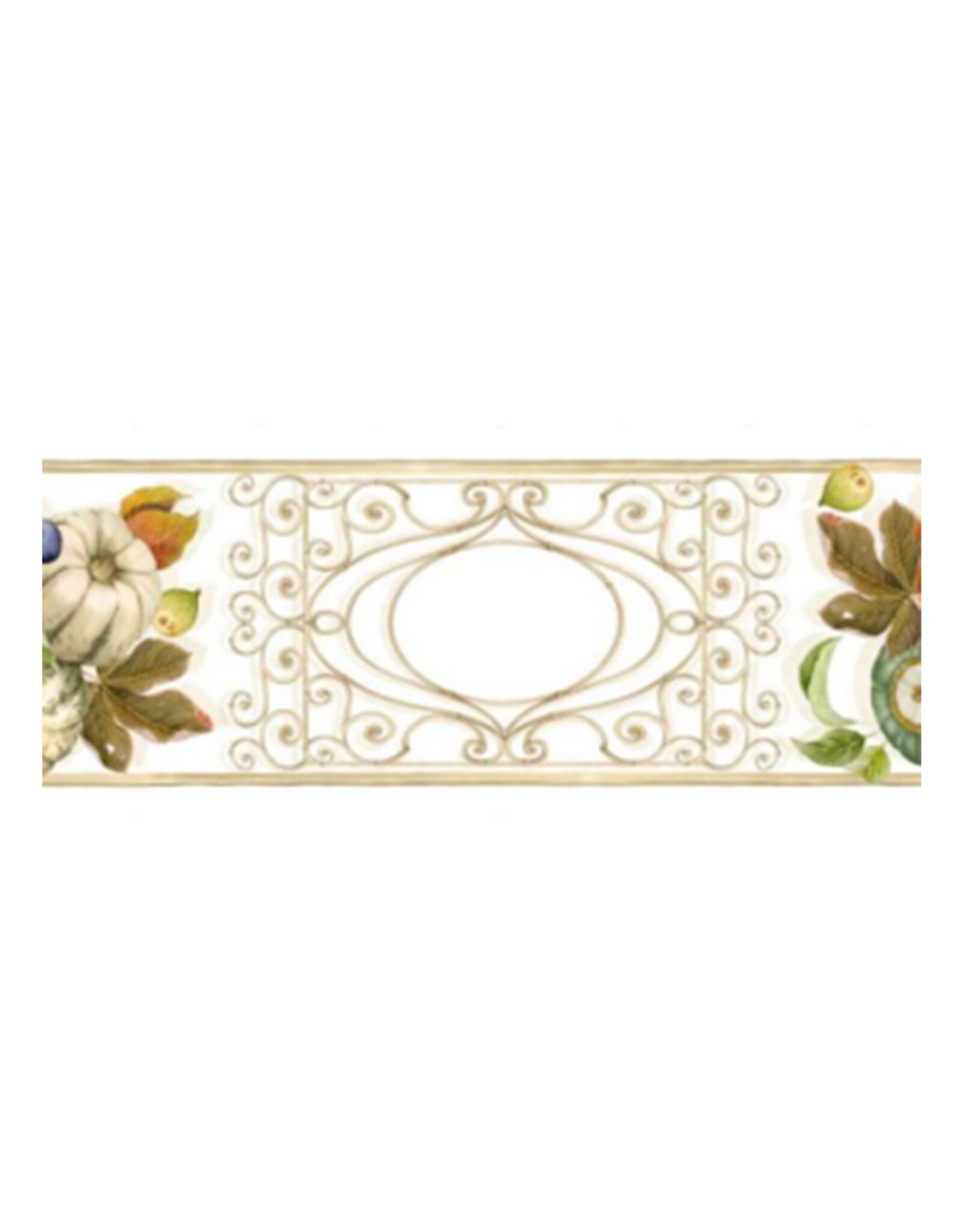 Italian Linen - Cenerentola Table Runner 18"x67" Cream