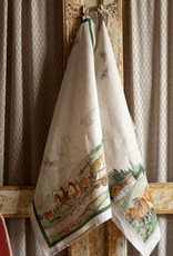 Italian Linen - Maso Verde Kitchen Towel 20"x28" Naturale