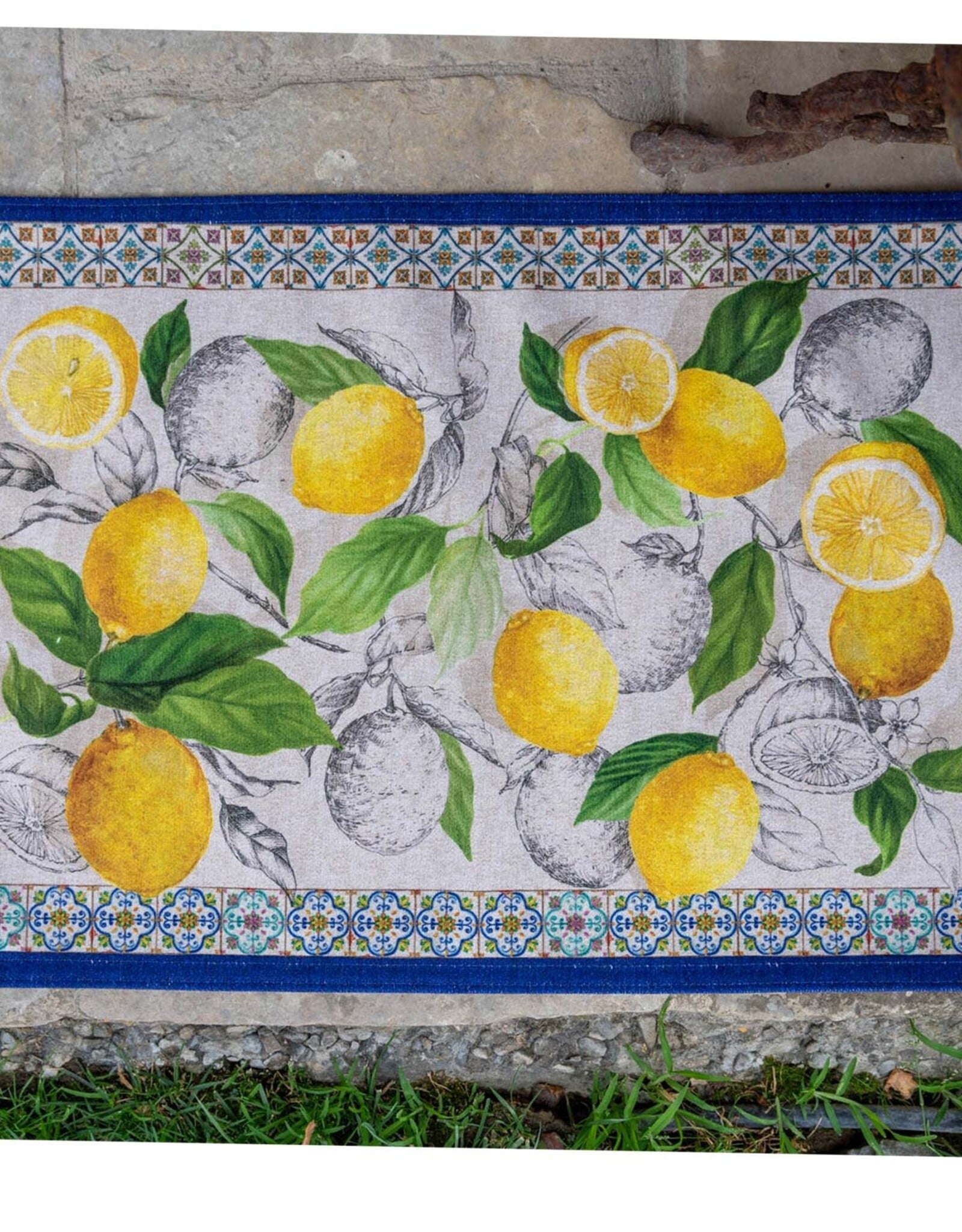 Italian Linen - Cetara TipTapp Rug 20"x47" Sand