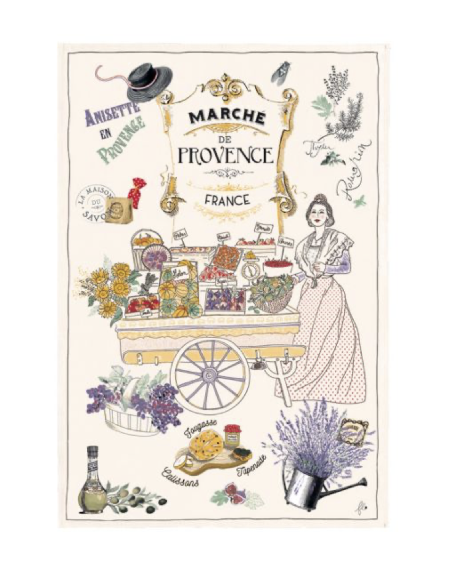 Marche De Provence KItchen Towel