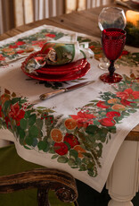 Italian Linen - Garland Glee Table Square 33"x33" Cream