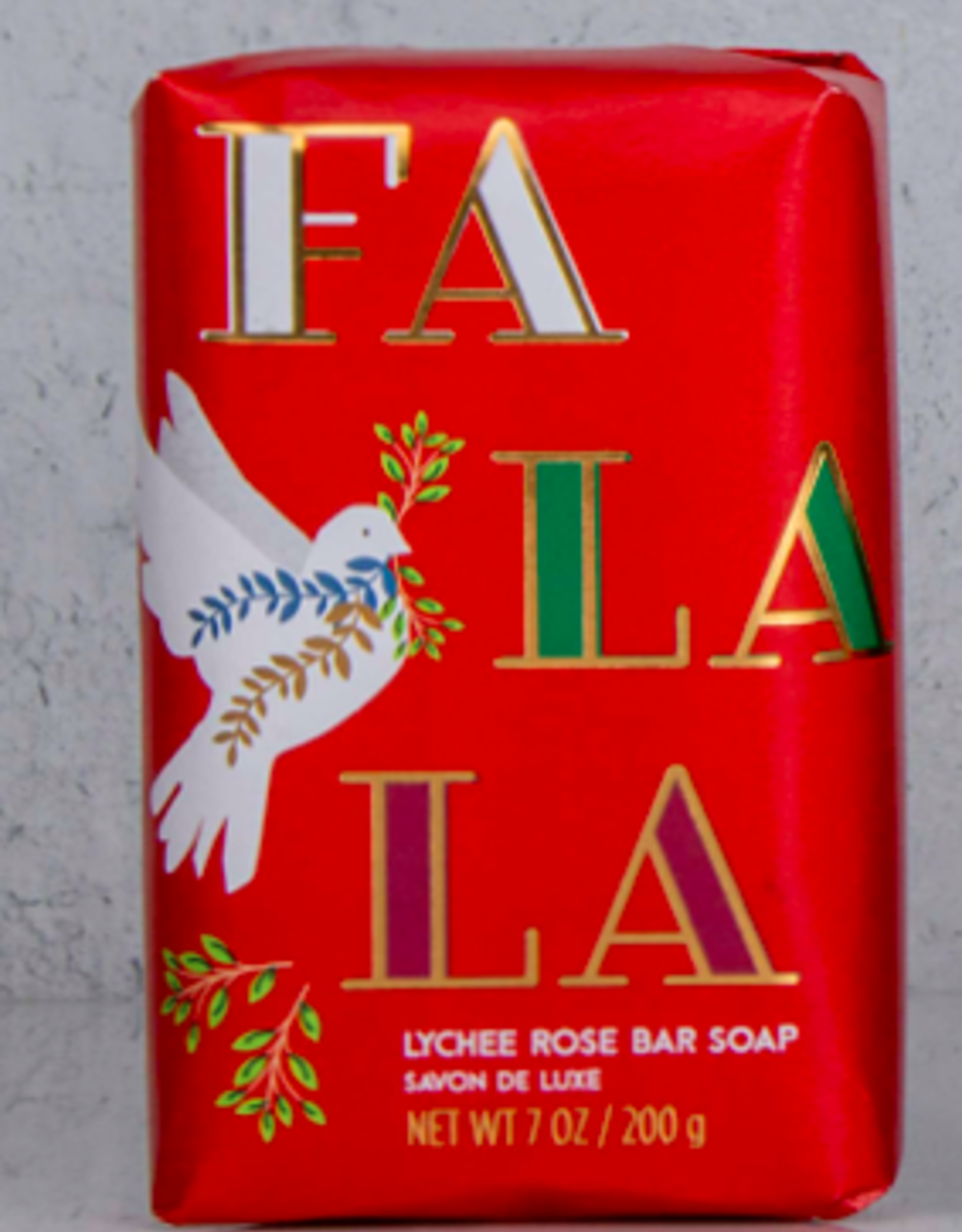 Lychee Rose Soap -  Fa La La  - Les Sentiments 7 oz.