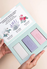 Panier Des Sens Set of 3 Shea butter Soaps (Cotton Flower, Lavender, Rose Nectar) - Panier Des Sens