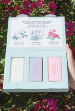Panier Des Sens Set of 3 Shea butter Soaps (Cotton Flower, Lavender, Rose Nectar) - Panier Des Sens