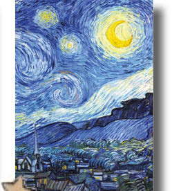 Starry Night (Vincent van Gogh) Gift Card 5" x 7"