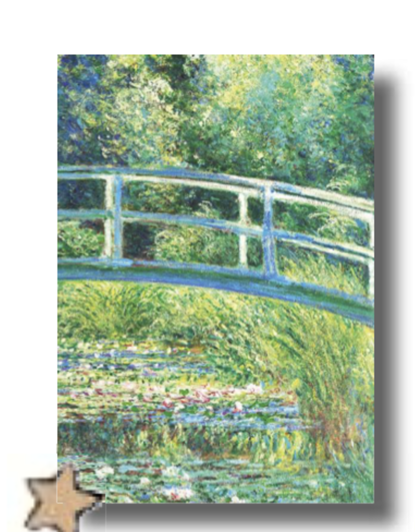 "The Water-Lily Pond" (Claude Monet) Greeting Card 5" x 7"
