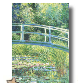 "The Water-Lily Pond" (Claude Monet) Greeting Card 5" x 7"