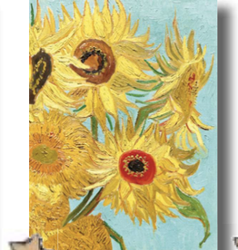 "Vase with Twelve Sunflowers" (Vincent van Gogh) Greeting Card 5" x 7"