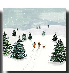 Winter Wonderland (Louise Mulgrew) Greeting Card - 6" x 6"