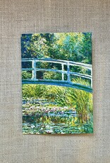"The Water-Lily Pond" (Claude Monet) Greeting Card 5" x 7"