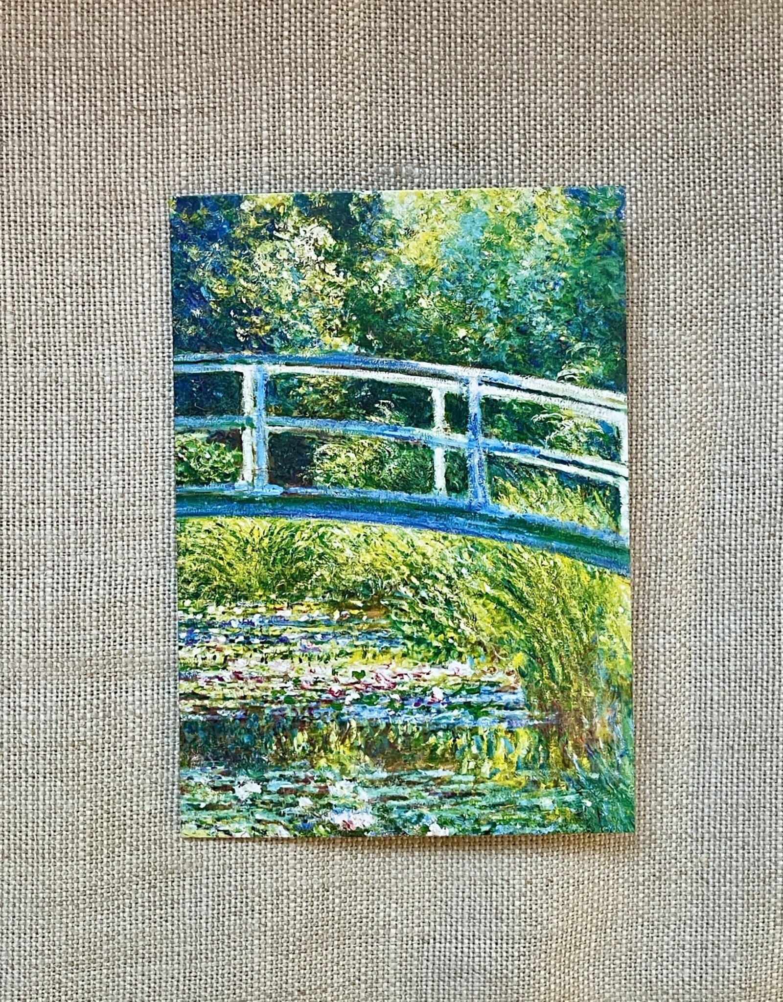 "The Water-Lily Pond" (Claude Monet) Greeting Card 5" x 7"