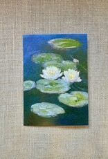 "Water Lilies, Evening Effect" (Claude Monet) Greeting Card 5" x 7"
