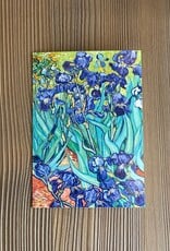 "Irises"  (Vincent van Gogh) Greeting Card 5" x 7"