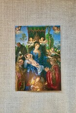 "Feast of the Rosary" (Albrecht Durer) Greeting Card 5" x 7"