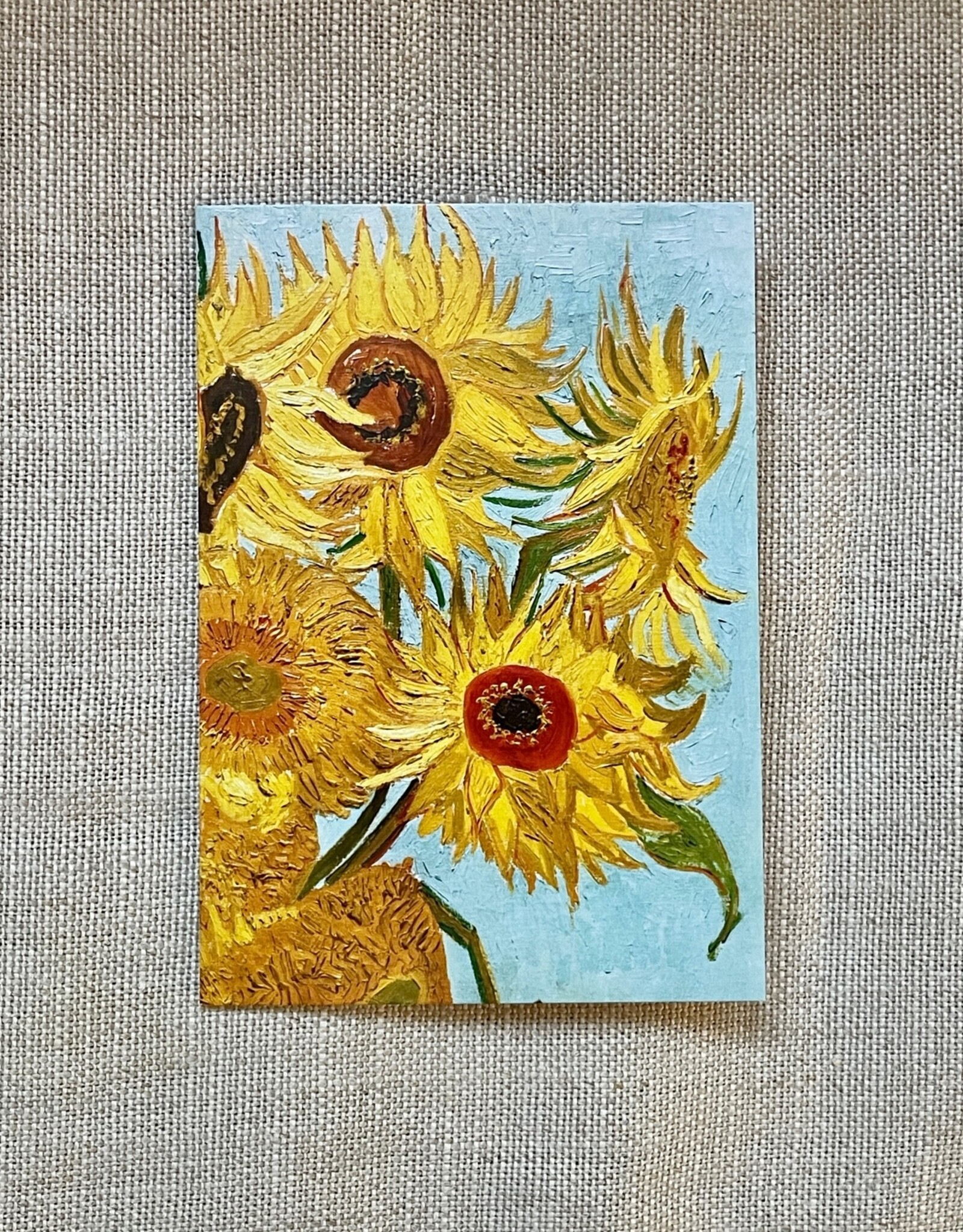 "Vase with Twelve Sunflowers" (Vincent van Gogh) Greeting Card 5" x 7"