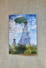 "Woman with a Parasol" (Claude Monet) Greeting Card 5" x 7"