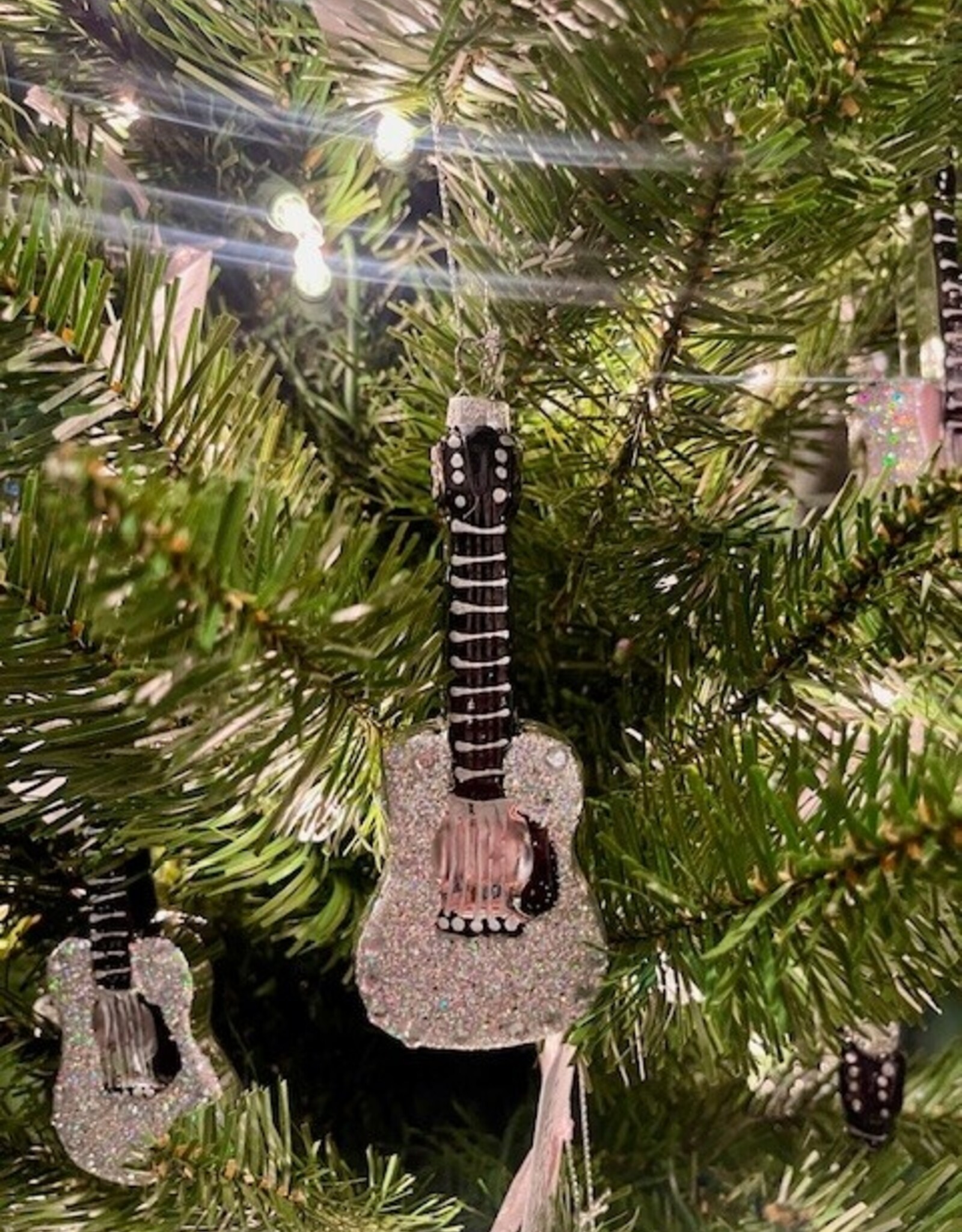 sullivans Whimsical Guitar Ornament Set