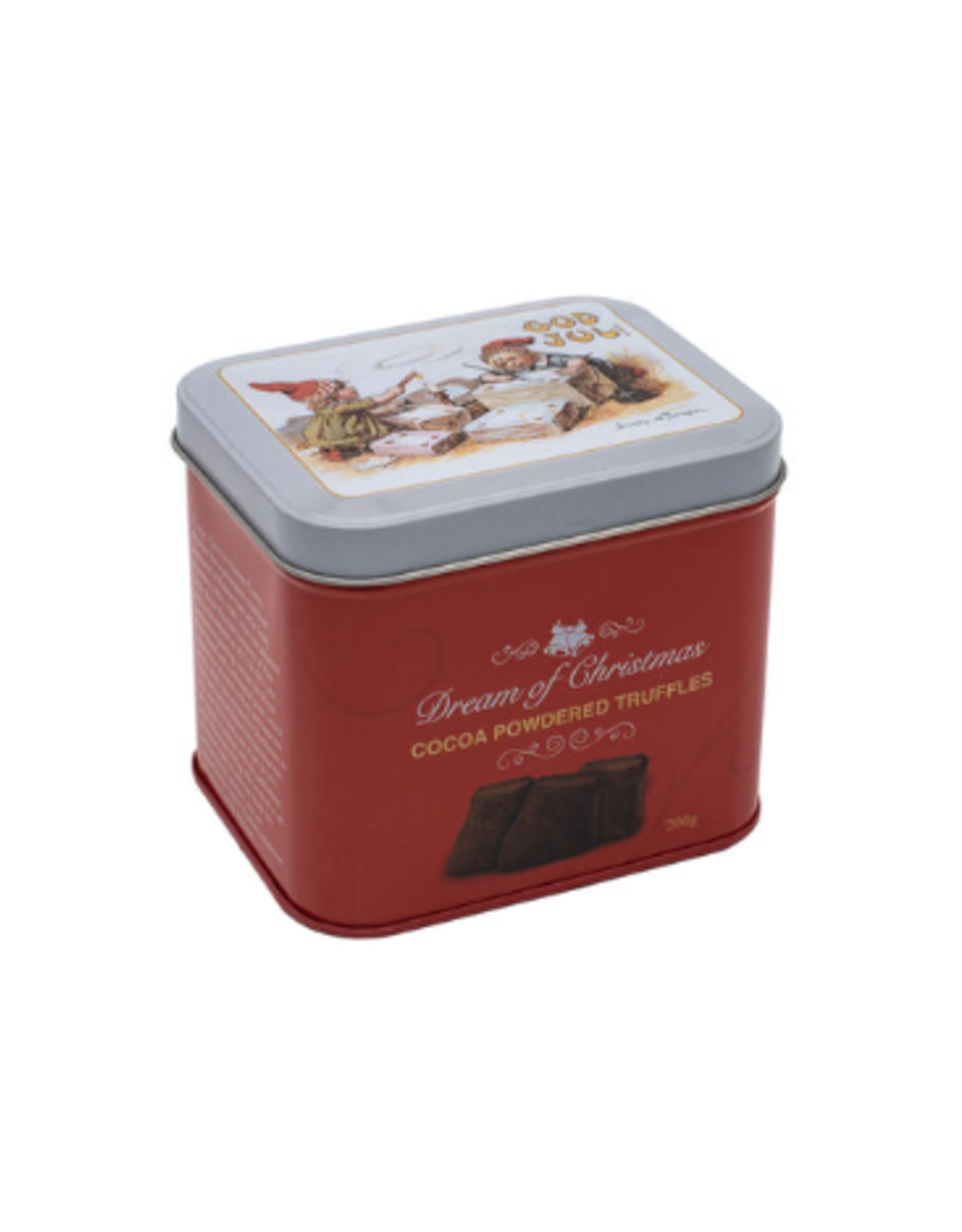Dream of Sweden Dream of Truffles - Christmas Cocoa Powdered Truffles - 7.05 Oz (200g) - By Dream of Sweden