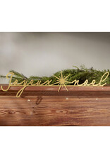 Joyeux Noel Mantlepiece 30.5"x 7.5"