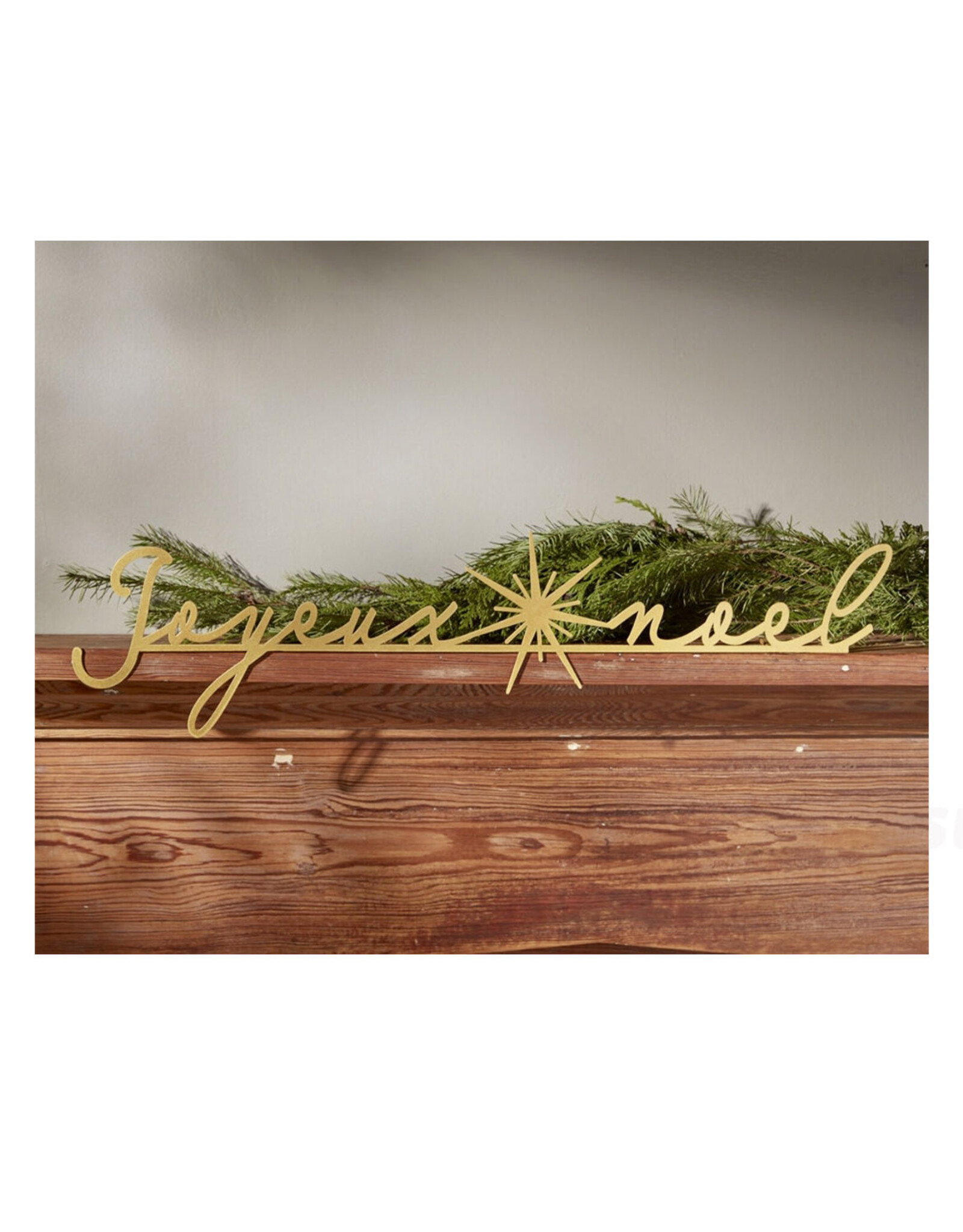 Joyeux Noel Mantlepiece 30.5"x 7.5"