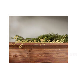 Joyeux Noel Mantlepiece 30.5"x 7.5"