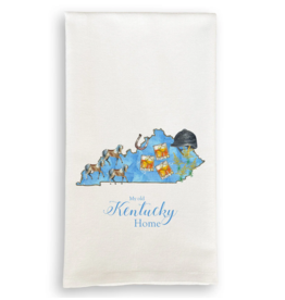 Linen Towel - My Old Kentucky Home 18" x 24" (100% Linen)
