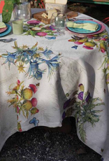 Italian Linen - Cynar Tablecloth 67" x 67" Green