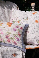 Italian Linen - Gravure Lino Square Pillow 22"x22" Naturale