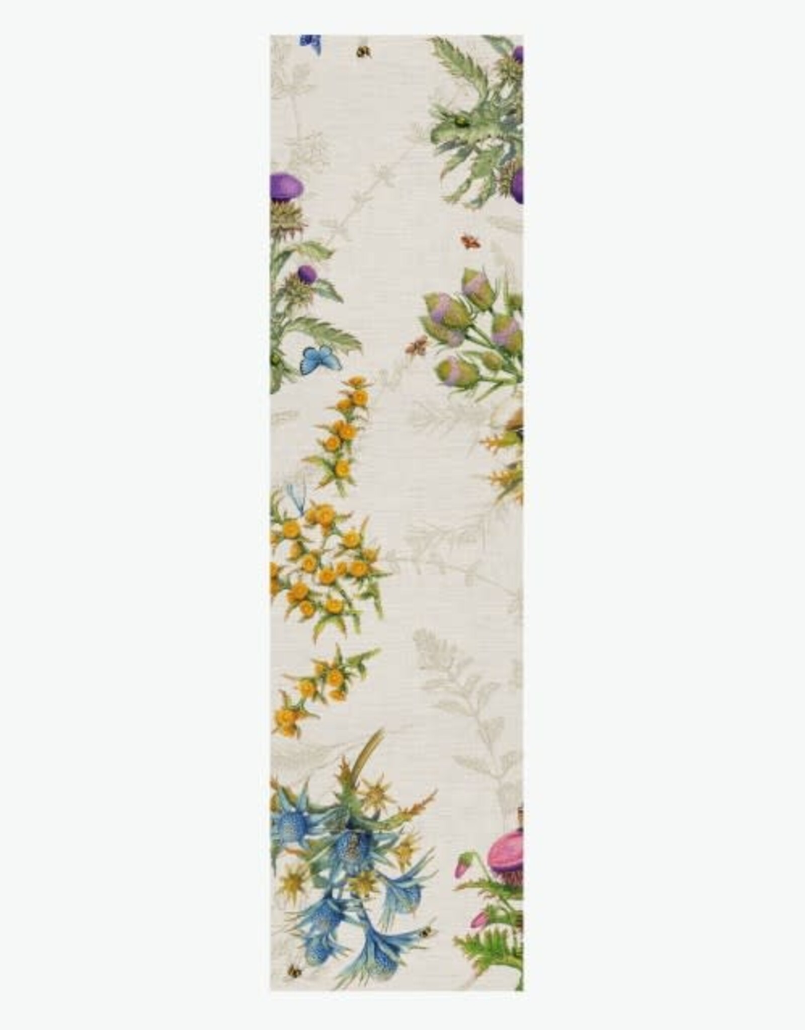 Italian Linen - Cynar Table Runner 18" x 67" Green