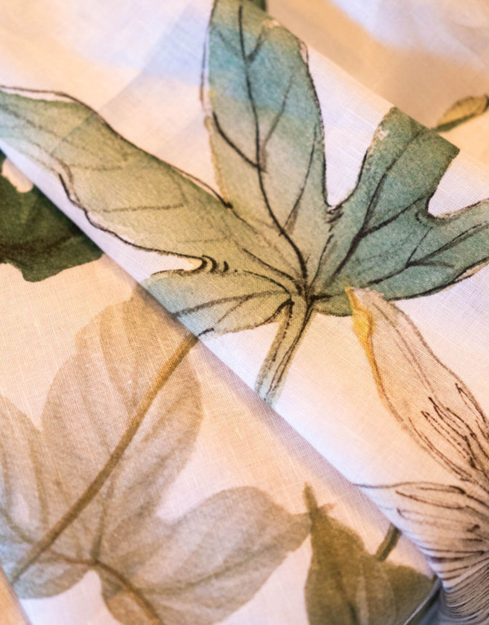 Italian Linen - Granadilla Table Runner 18" x 67"