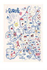 Europe Tea Towel Écru 18.5" x 28"