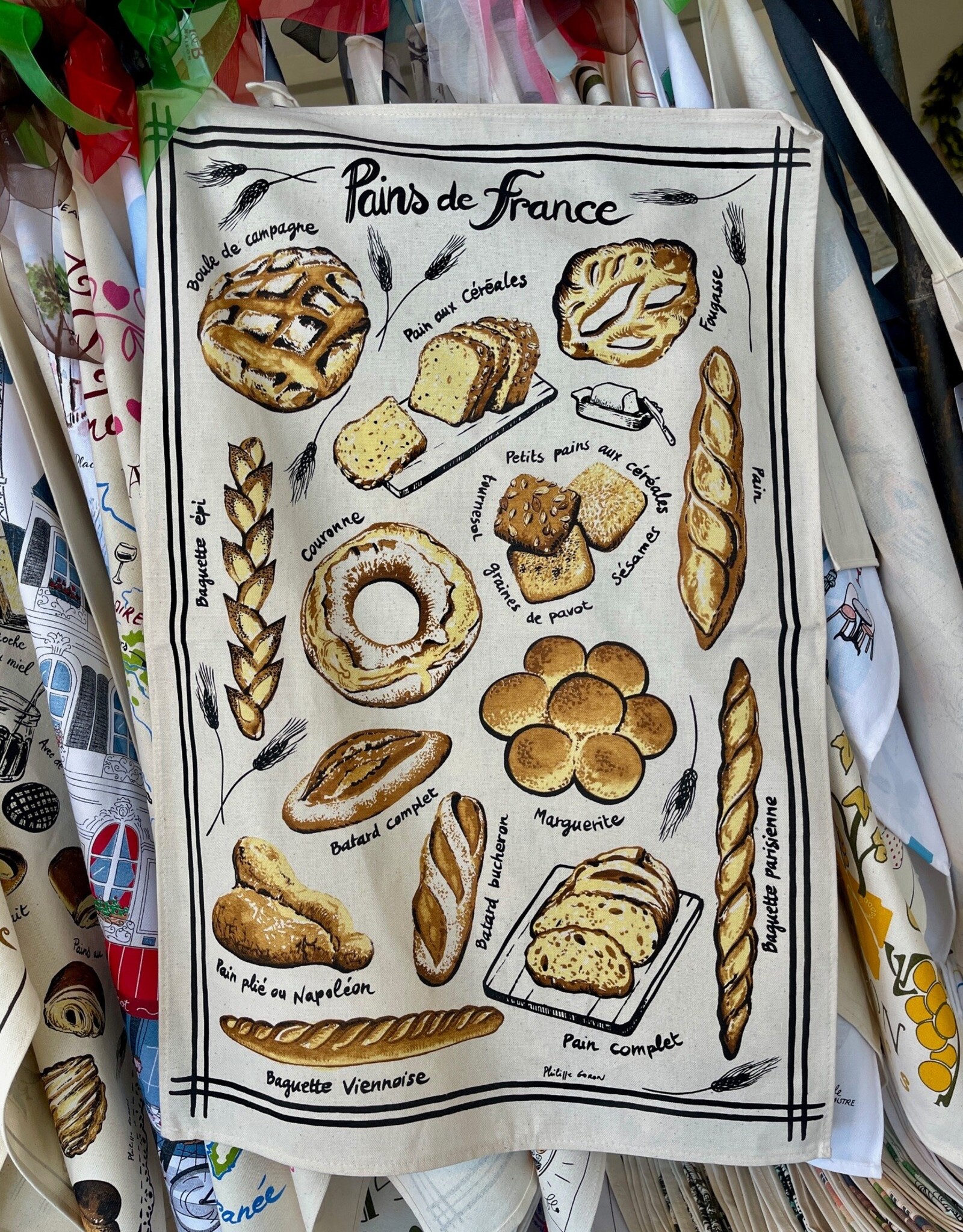 Pains de France Dish Towel
