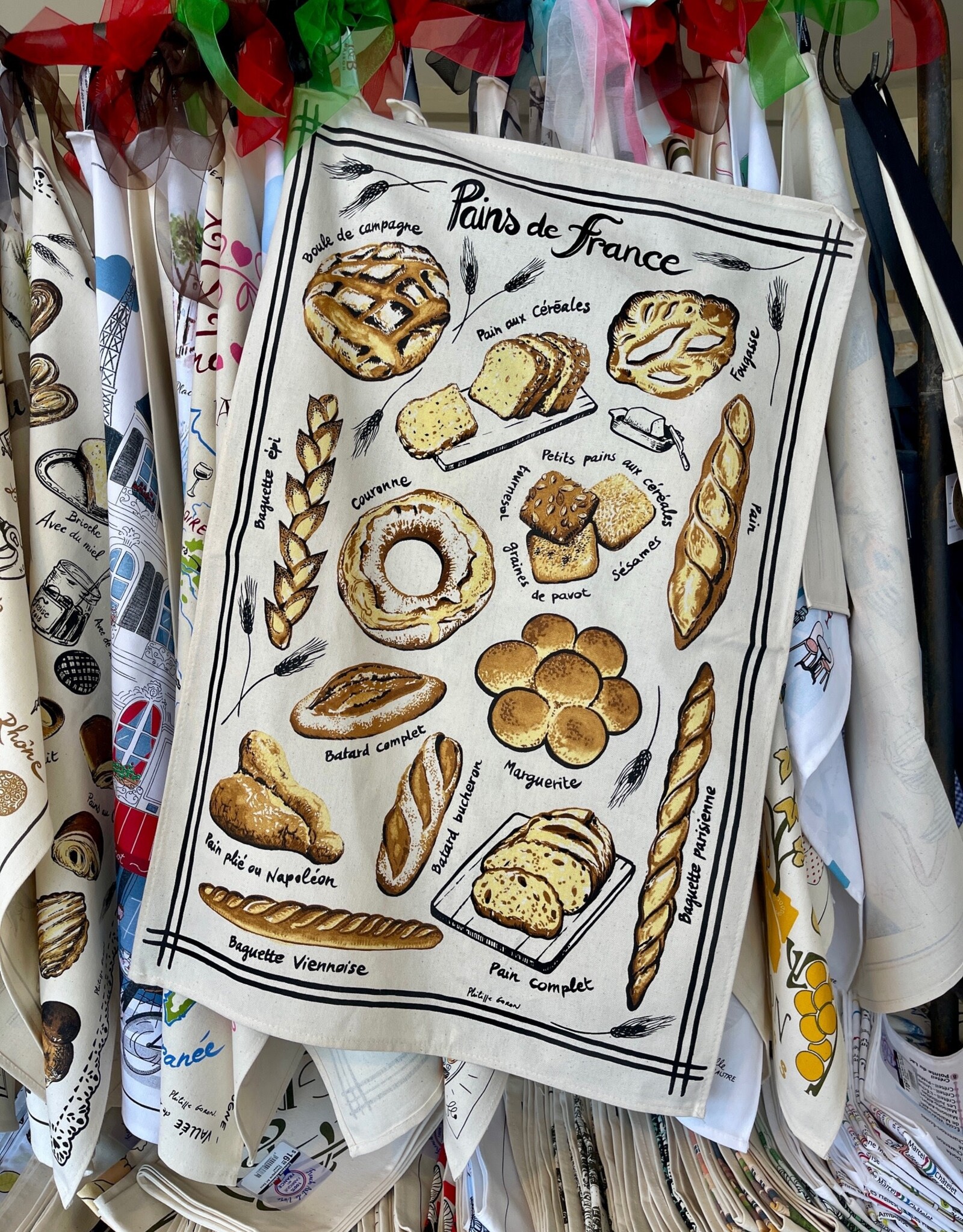 Pains de France Dish Towel
