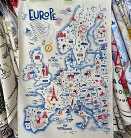 Europe Tea Towel Écru 18.5" x 28"