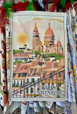Village Montmartre Tea Towel Écru 48 X 72
