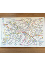 Placemat Paris RATP Assortis 45 X 30
