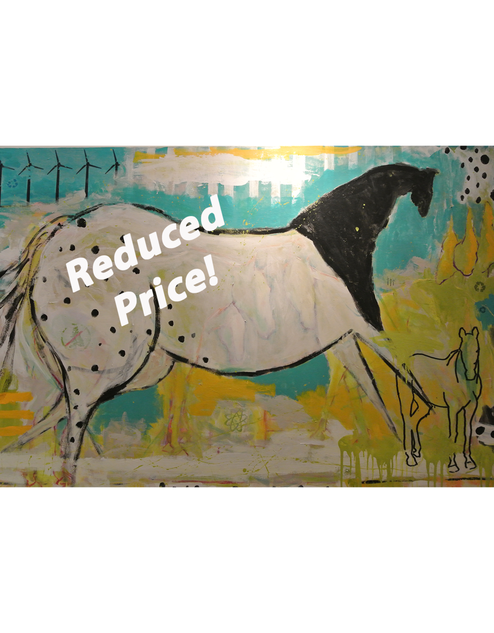 Searching For the New VI original - 60" x 48"