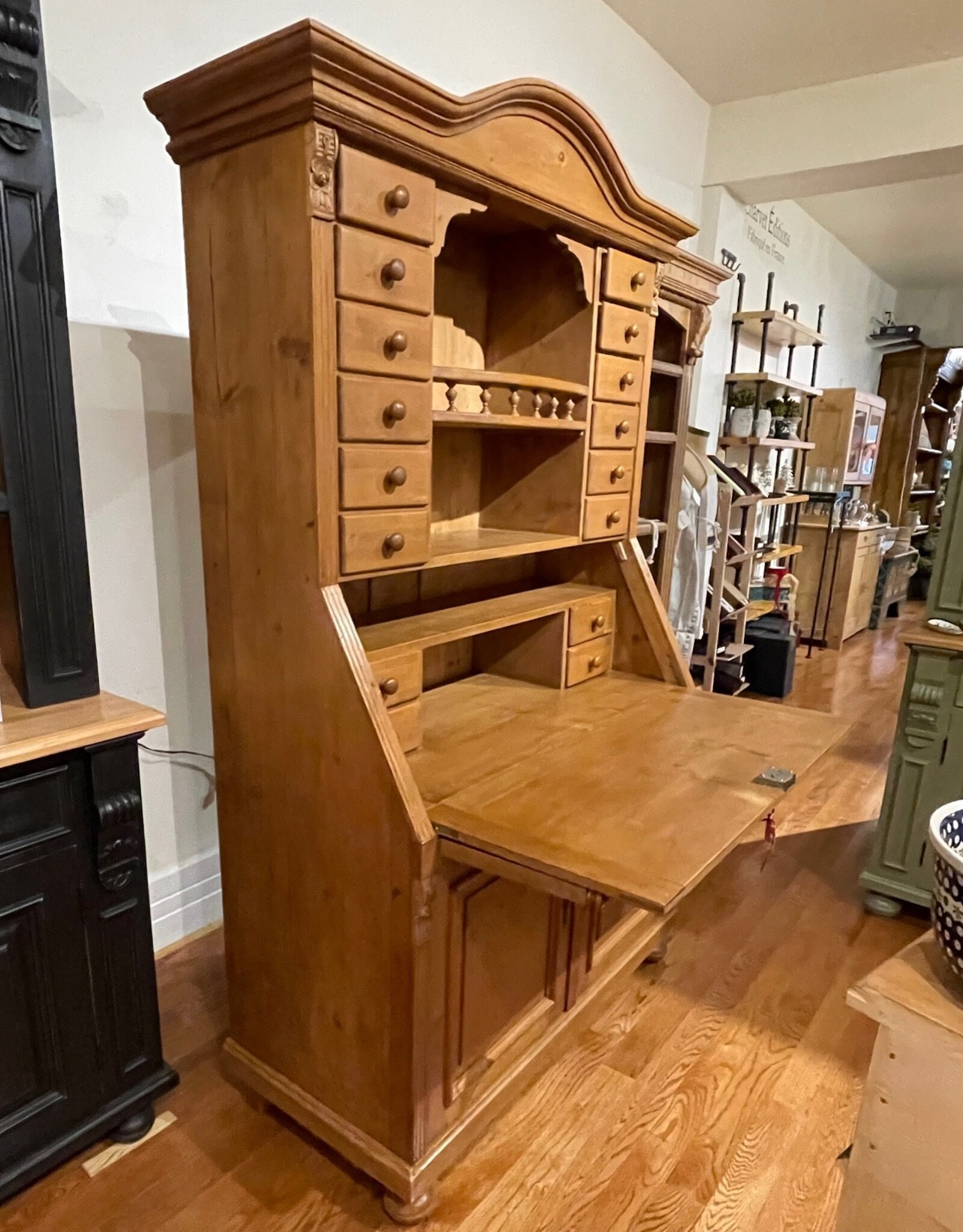 Secretary Desk - 78" Tall x 48" Wide x 21" Deep
