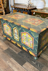 Trunk - Original - Green #4 - Bohemian Florals