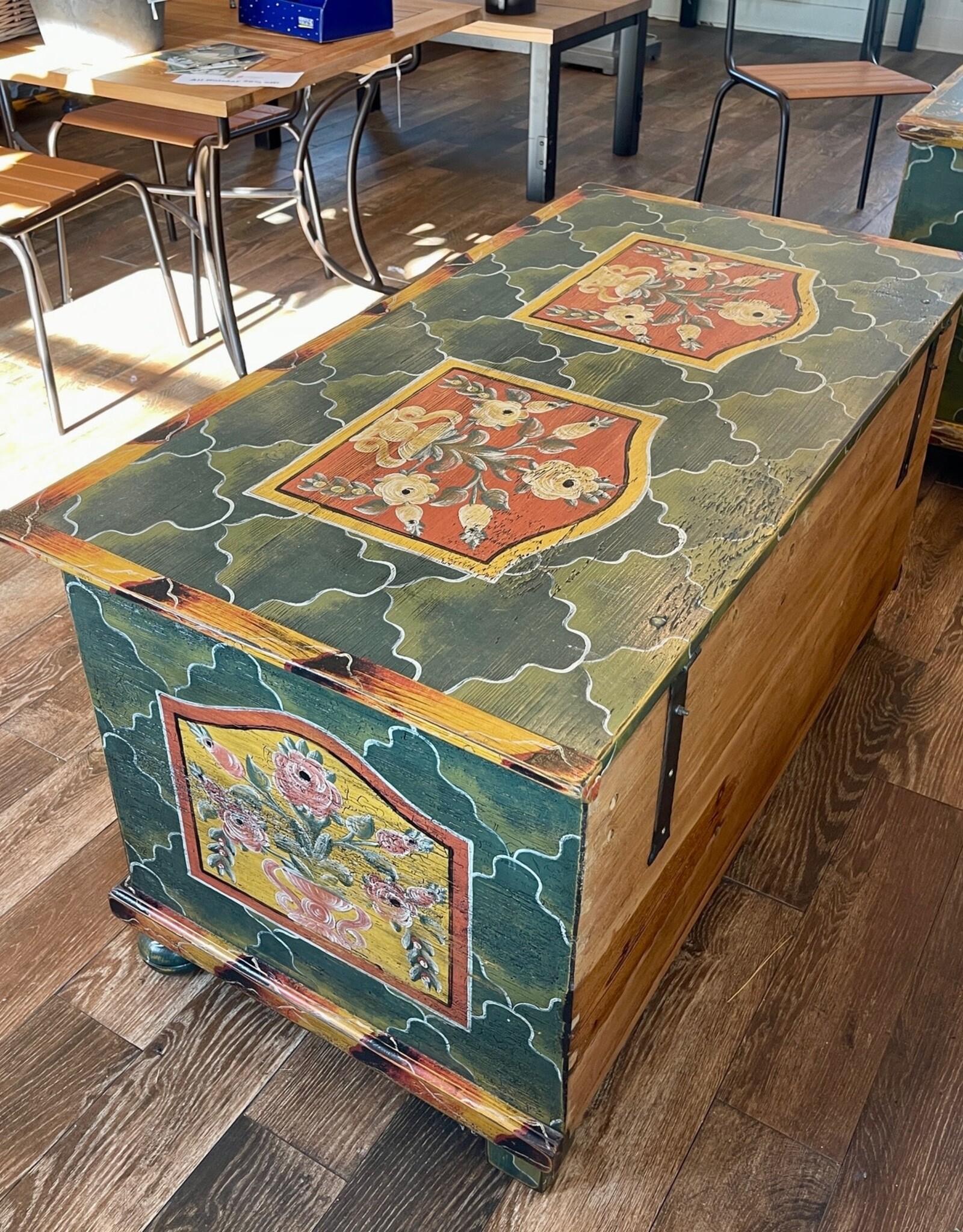 Trunk - Original - Green #4 - Bohemian Florals