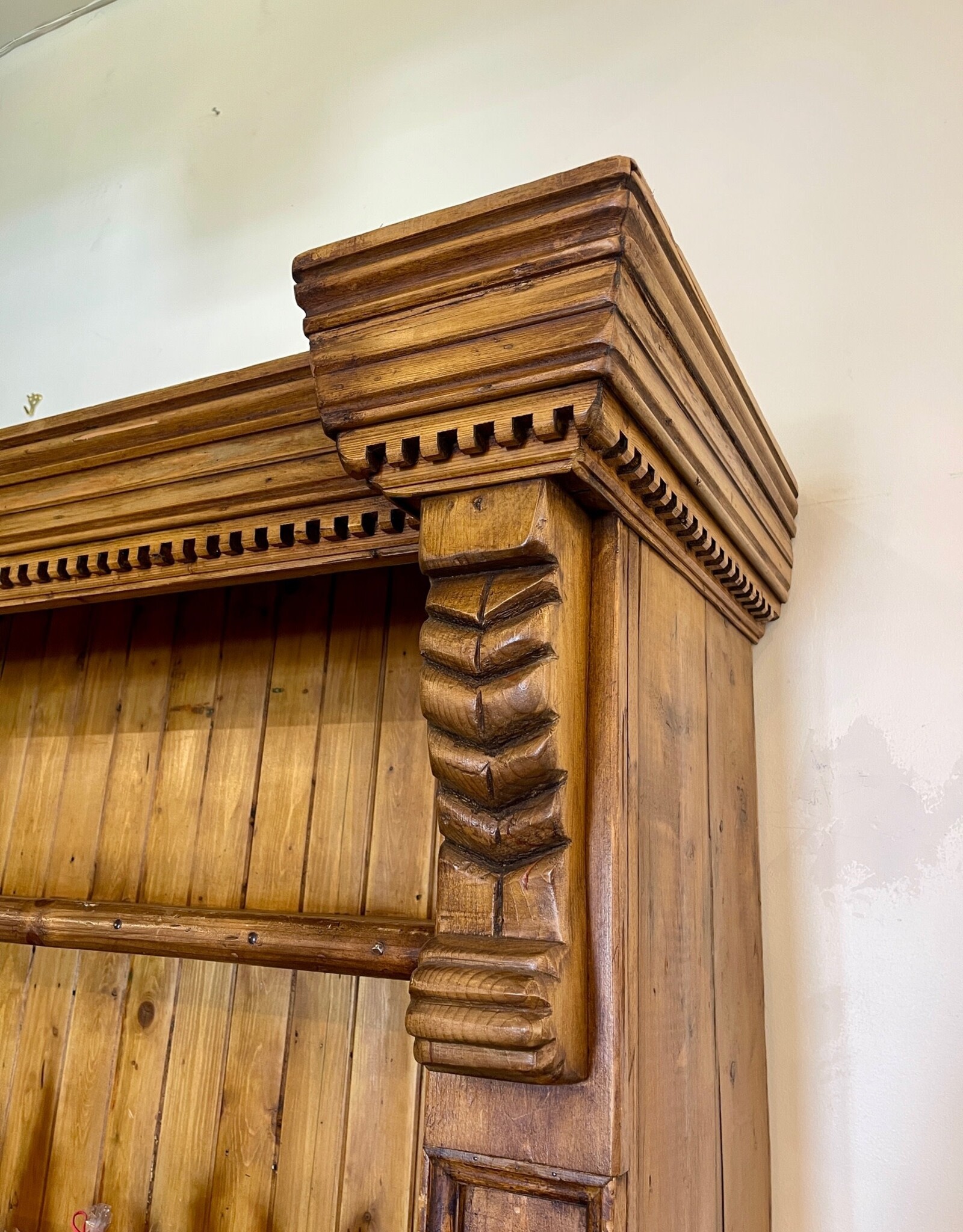 Large Pine Book Case - 8' Tall  x 6.5' Wide x 17" Deep