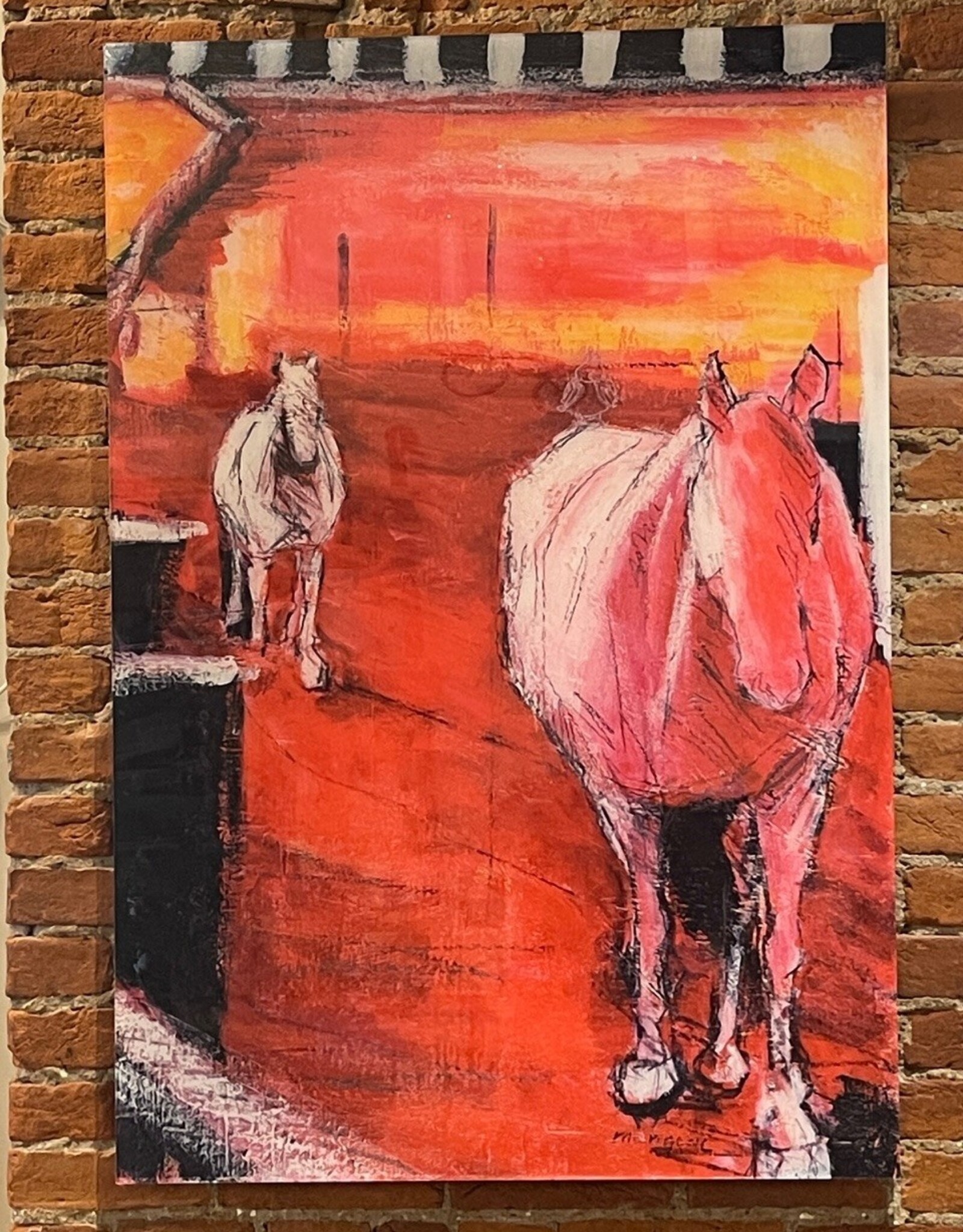 I'll Follow You -  44" x 30"