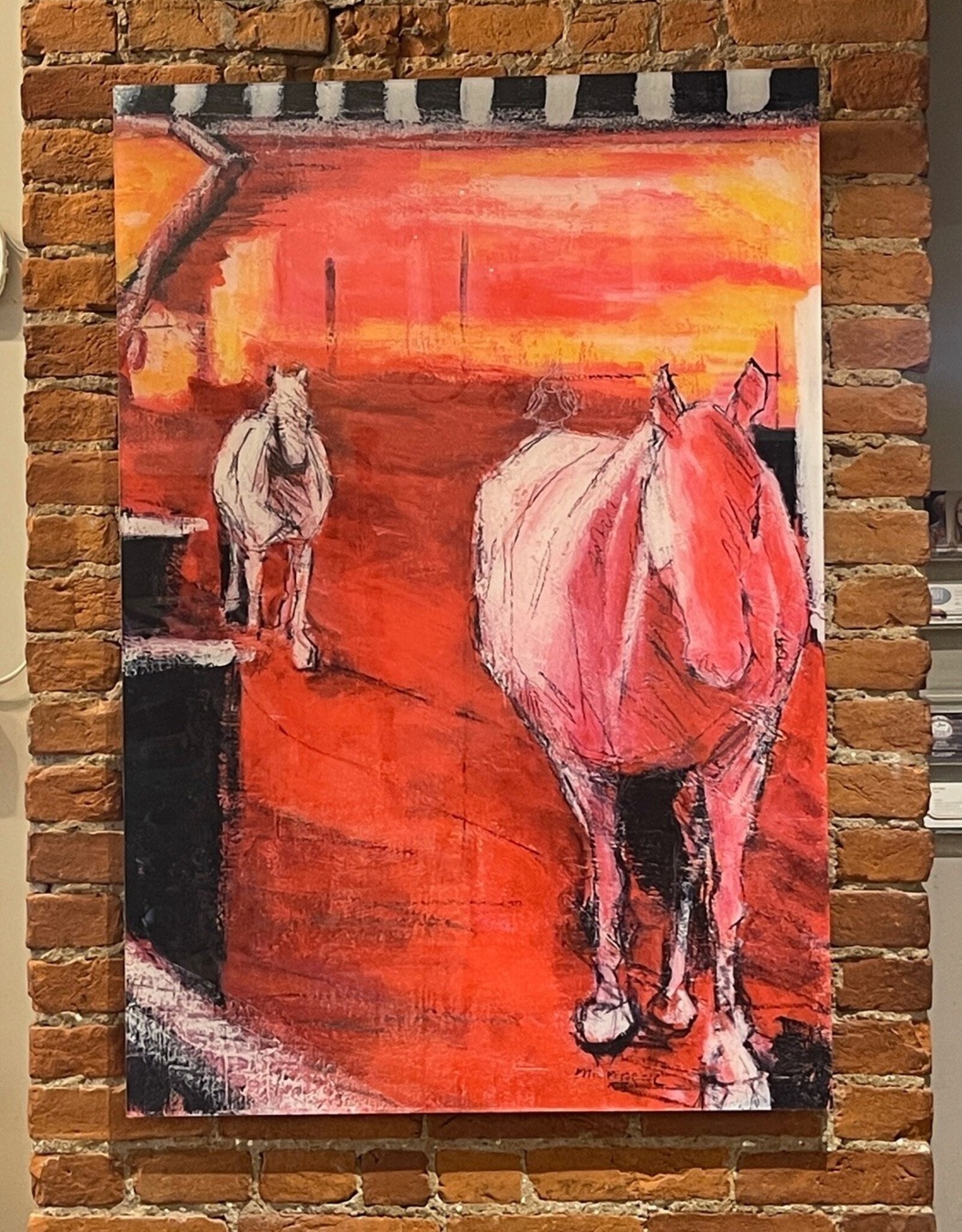 I'll Follow You -  44" x 30"